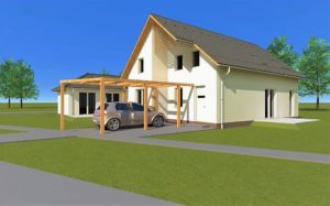 Ekodom pohľad z boku