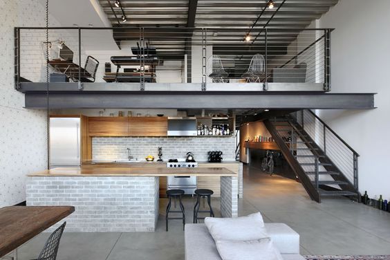 industrialny loft dom
