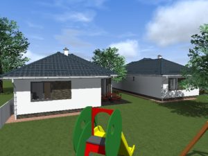 Projekt vizualizácia, Malý bungalov