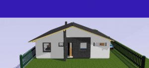 Projekt vizualizácia, bungalov