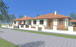 Projekt vizualizácia, bungalovy