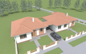 Projekt vizualizácia, bungalovy