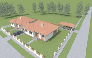 Projekt vizualizácia, bungalovy