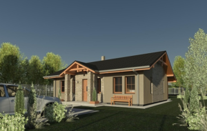 Projekt vizualizácia, Malý bungalov