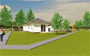 Projekt vizualizácia, maly bungalov
