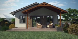 Projekt vizualizácia, bungalov