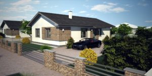 Projekt vizualizácia, bungalov