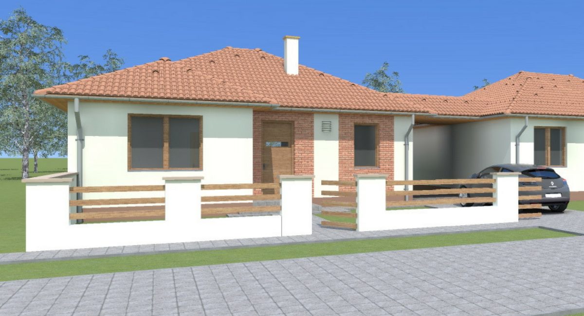 vizualizácia, maly dom duplo B